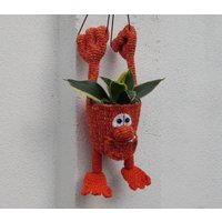 Monster Blumentopf - Hülle Groß Oder Klein Hängepflanzer Blumenampel von Contra0815