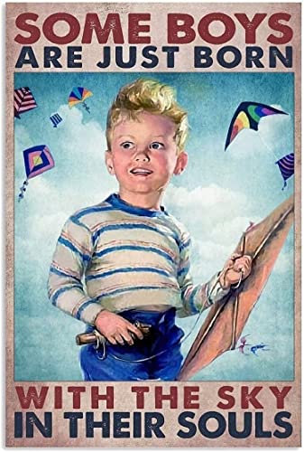 Kite Boy Vintage Metall-Blechschild Some Boys Are Just Born With The Sky In Their Souls Kunstposter Büro Bauernhof Menschen Höhle Café Club Garage Hotel Geschäfte Wohnzimmer Zuhause Lustiges Schild Kite Boy Vintage Metall-Blechschild Some Boys Are Just Born With The Sky In Their Souls Kunstposter Büro Bauernhof Menschen Höhle Café Club Garage Hotel Geschäfte Wohnzimmer Zuhause Lustiges Schild von Contrence