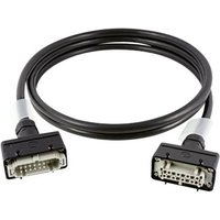 Contrik CKPE50-AHAH-M100 Multicore Kabel Harting E16 Schwarz von Contrik