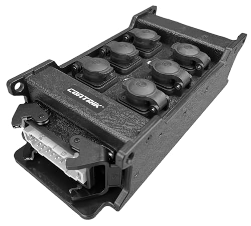 Contrik Power Strip Multicore CPSM-H1-T6 IN 1x Harting E16 -> OUT 6x powerCON TRUE1 Stromverteiler von Contrik