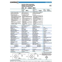 Contrinex Induktiver Sensor DW-DD-625-M12-220 von Contrinex