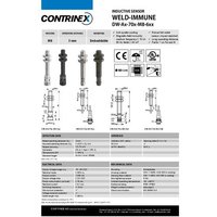 Contrinex Induktiver Sensor M8 bündig NPN DW-AV-701-M8-692 von Contrinex