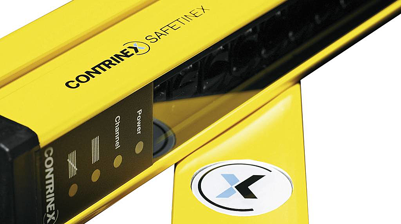 Contrinex Mehrstrahl-Sicherheitslichtschranke Personenschutz Schranke Höhe 832mm von Contrinex