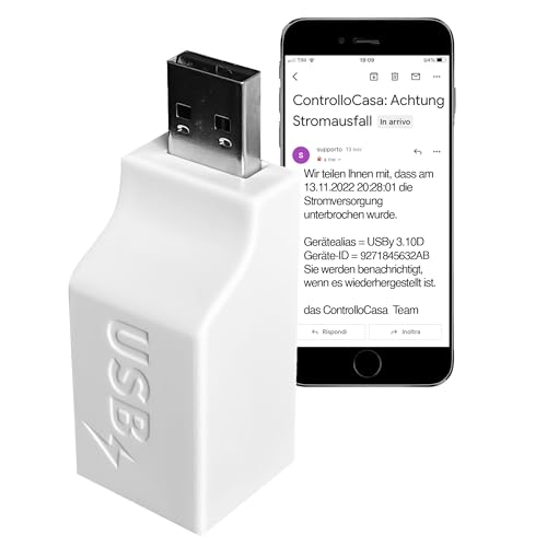 Stromausfallmelder Stromausfallalarm Stromausfall Stromwächter WLAN GSM Stromausfallmelder Stromausfallalarm Stromausfall Stromwächter WLAN GSM von ControlloCasa