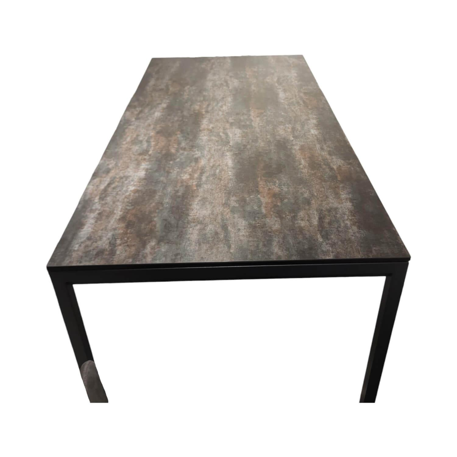 Auszugstisch Pienza Platte Keramik Oxido Darknight Grau Anthrazit Gestell Alumin... Auszugstisch Pienza Platte Keramik Oxido Darknight Grau Anthrazit Gestell Alumin... von Contur