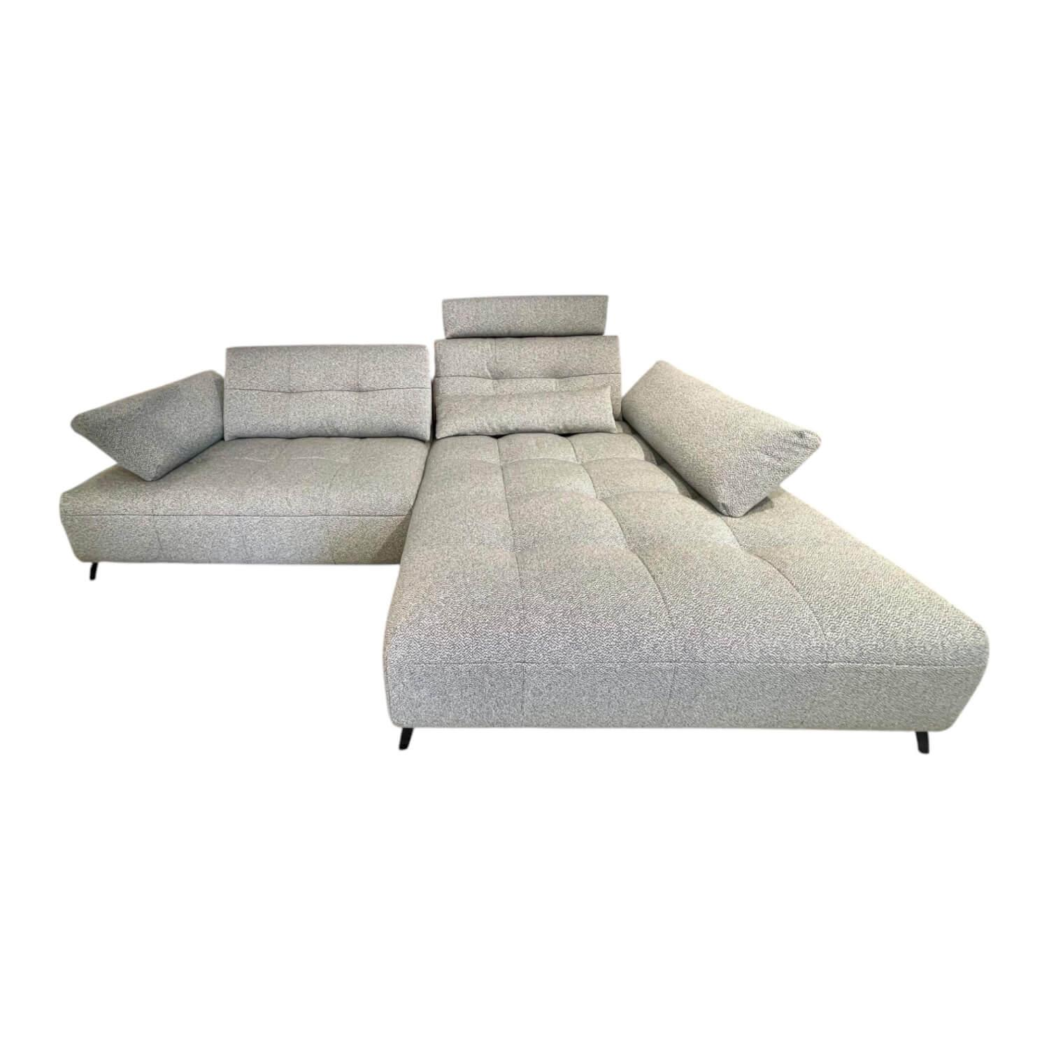 Ecksofa Comodo Stoff Q2 Rustico Azuro Grau Füße Metall Anthrazit Inklusive Lende... Ecksofa Comodo Stoff Q2 Rustico Azuro Grau Füße Metall Anthrazit Inklusive Lende... von Contur