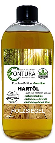 250ml Contura Premium Hartöl Holzpflegeöl Objektöl Holzpflege Holzöl Tisch Arbeitsplatten Möbelöl Holzschutz nachölen auffrischen pflegen Holzpflegeset Pflegemittel von Contura