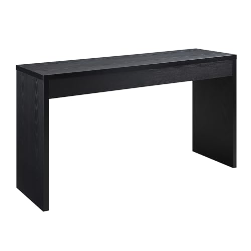 Convenience Concepts Northfield Hall Schreibtischtischtisch, Schwarz, 48 x 15,5 x 28 von Convenience Concepts