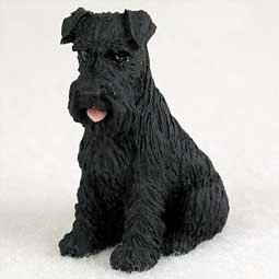 Conversation Concepts Schnauzer Hund Miniatur – Uncropped – Schwarz von Conversation Concepts