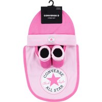 Converse Neugeborenen-Geschenkset "CHUCK INFANT HAT BIB BOOTIE SET 3PC", für Babys Converse Neugeborenen-Geschenkset "CHUCK INFANT HAT BIB BOOTIE SET 3PC", für Babys von Converse