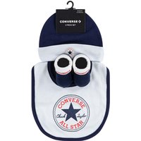 Converse Neugeborenen-Geschenkset "CHUCK INFANT HAT BIB BOOTIE SET 3PC", für Babys Converse Neugeborenen-Geschenkset "CHUCK INFANT HAT BIB BOOTIE SET 3PC", für Babys von Converse