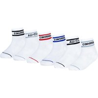 Converse Sportsocken "CHN BASIC WORDMARK QTR 6PK" 6 Stk. tlg. für Kinder Converse Sportsocken "CHN BASIC WORDMARK QTR 6PK" 6 Stk. tlg. für Kinder von Converse