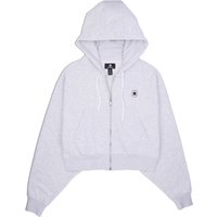 Converse Sweatjacke "WOMENS CONVERSE RETRO FULL-ZIP HOODIE", cropped von Converse