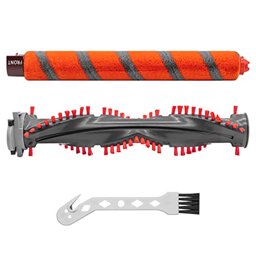 Coodss Ersatzrollenbürsten-Set, kompatibel mit Shark NV800, NV800W, NV801, NV801Q, NV803, UV810, HV380, HV381, HV382, HV384 Staubsauger (1 weiche Rollenbürste + 1 All-Surface-Rollenbürste) von Coodss