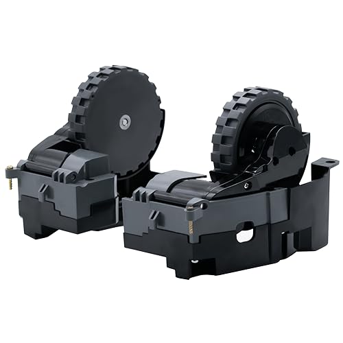 Coodss Linkes und rechtes Antriebsradmodul-Paar, kompatibel mit iROBOT Roomba i7 i7+ i8 i3 i6+/Plus E5 E6 E7 J7 J7+ J6+ Staubsauger Ersatzteile Zubehör von Coodss