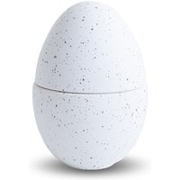 Bonbonniere Easter Egg white/ mud ø 10 cm von Cooee Design
