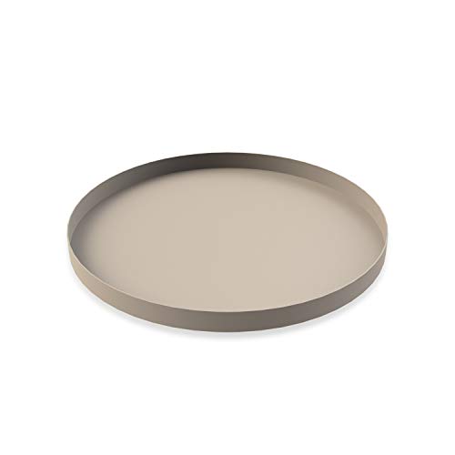 Cooee , Edelstahl, Design Circle Sand Tablett : 40, H: 2 cm von Cooee Design