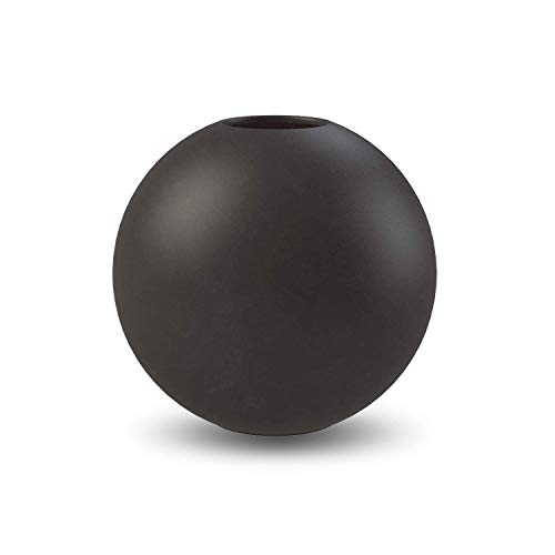 Cooee Design Ball Vase 10cm Black von Cooee Design