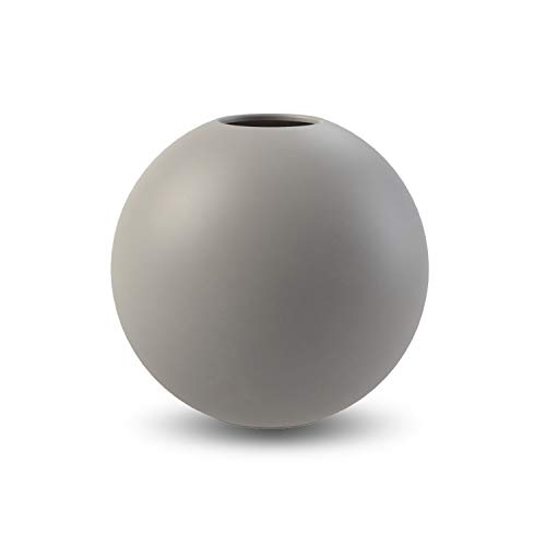 Cooee Design Ball Vase 10cm Grey von Cooee Design
