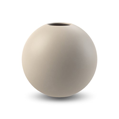 Cooee Design Ball Vase 10cm Sand von Cooee Design