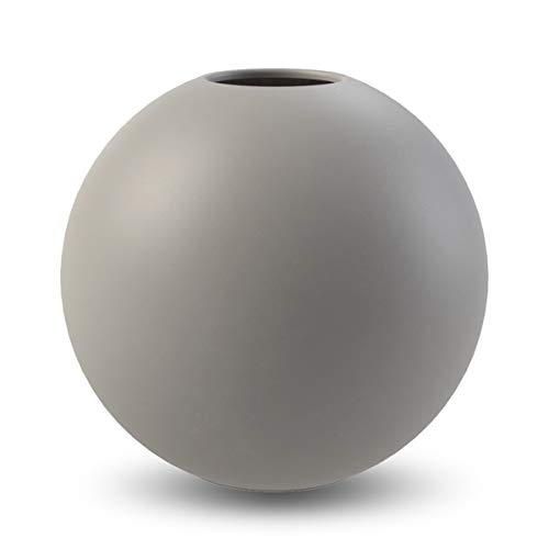 Cooee Design Ball Vase 20cm Grey von Cooee Design