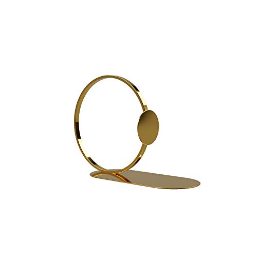 Cooee Design Book Ring 10cm Brass Buchstütze, Edelstahl, Messing von Cooee Design