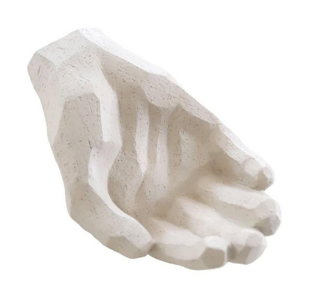 Cooee Design Dekoobjekt Dekofigur Sculpture Hand Bless Limestone Beige von Cooee Design
