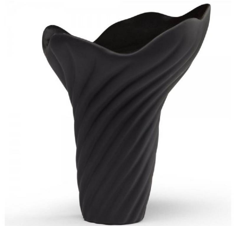 Cooee Design Dekovase Vase Fungi Schwarz (17 cm) von Cooee Design