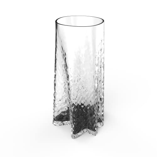 Cooee Design Gry Vase 30cm Clear, Glasvase, Tulpenvase, klare Farbe von Cooee Design