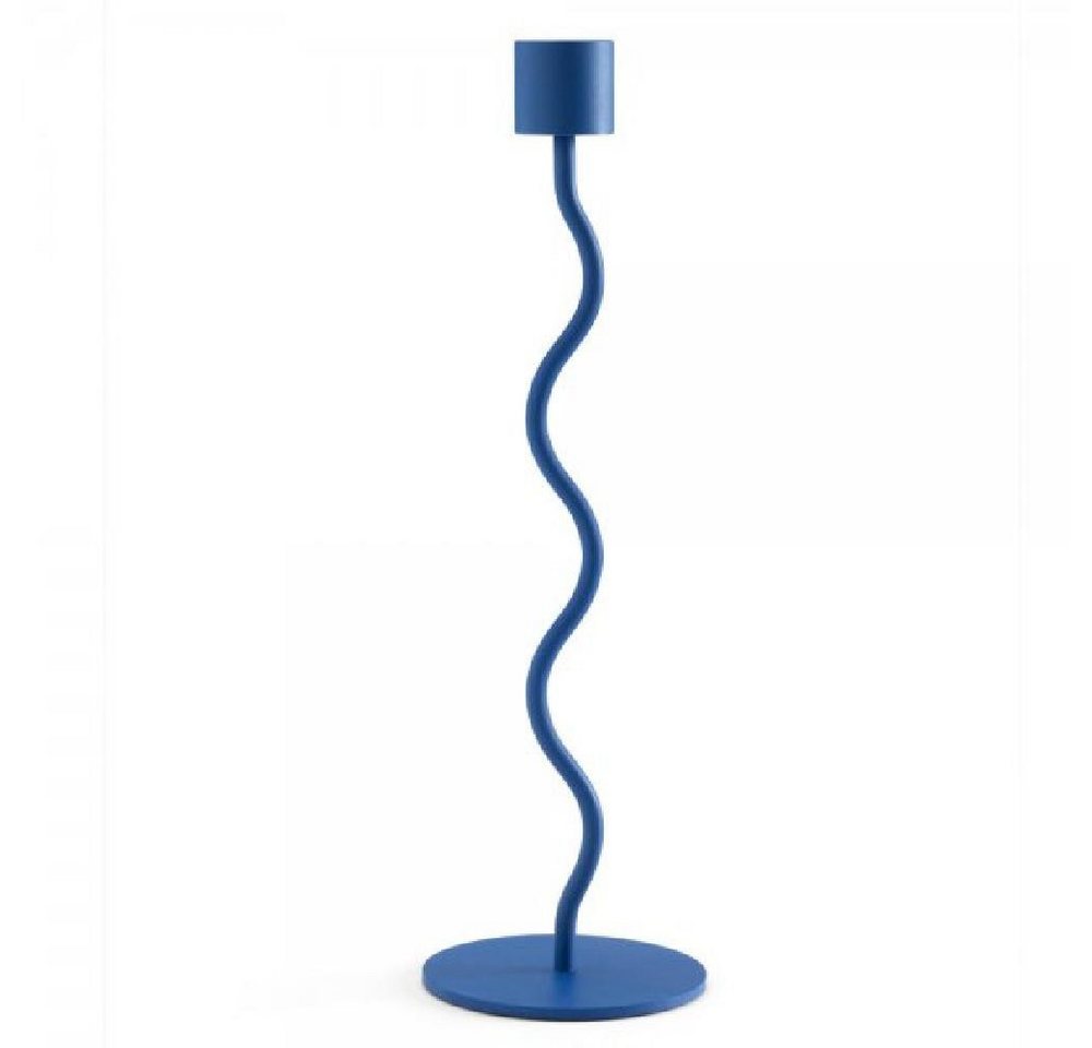 Cooee Design Kerzenhalter Cooee Design Kerzenhalter Curved Cobalt Blue (26,5 cm) von Cooee Design