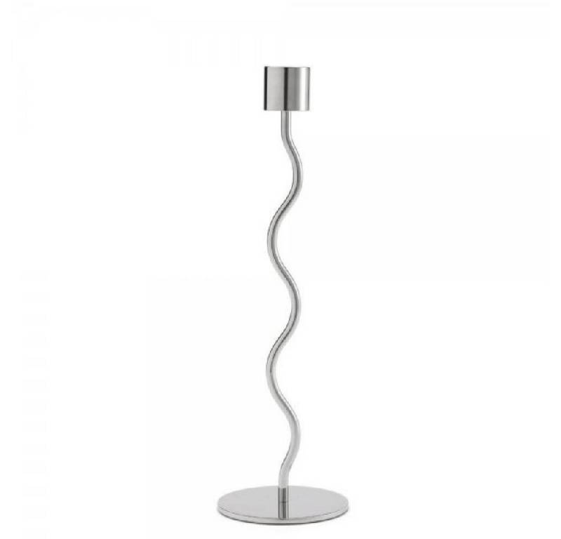 Cooee Design Kerzenhalter Cooee Design Kerzenhalter Curved Edelstahl (23,5 cm) von Cooee Design