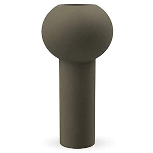 Cooee Design - Pillar - Vase - Colour: Olive Green - 32 cm, HI-028-21-OV, Ø : 17, H: 32 cm von Cooee Design