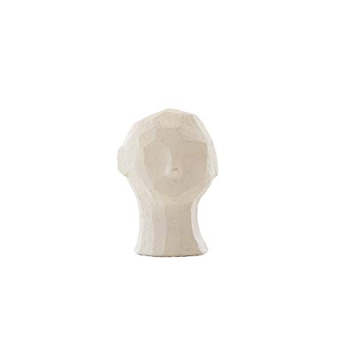 Cooee Design Skulptur, Beton, Limestone, L, B: 11,5, H: 16 cm von Cooee Design