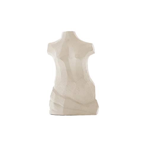 Cooee Design Skulptur, Beton, Limestone, L : 15, B: 10, H: 24,5 CM von Cooee Design