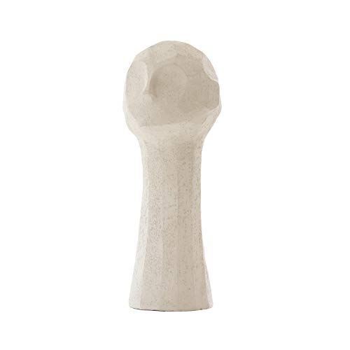 Cooee Design Skulptur, Beton, Limestone, L : 15, B: 14, H: 38 CM von Cooee Design