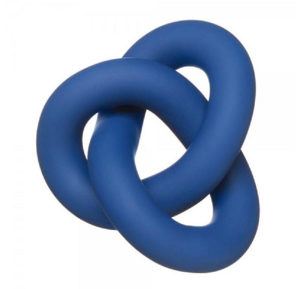 Cooee Design Skulptur Cooee Design Objekt Knot Table Cobalt Blue (Large) von Cooee Design