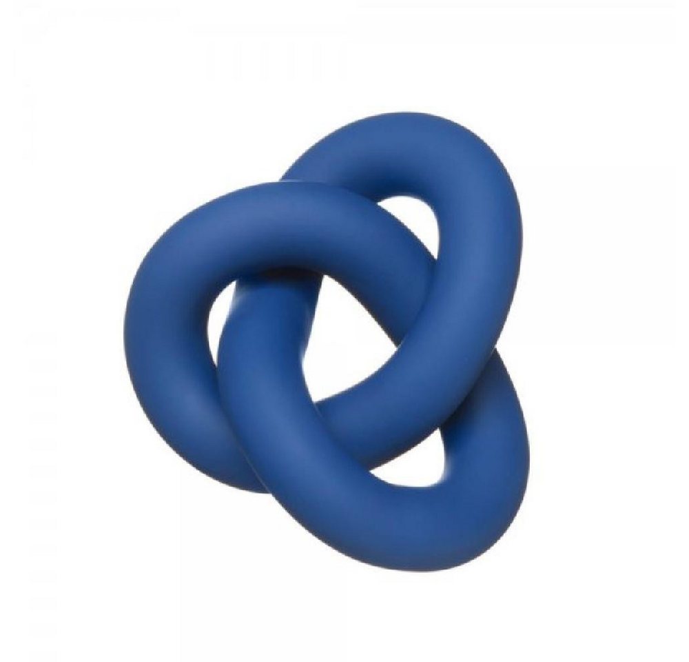 Cooee Design Skulptur Cooee Design Objekt Knot Table Cobalt Blue (Small) von Cooee Design
