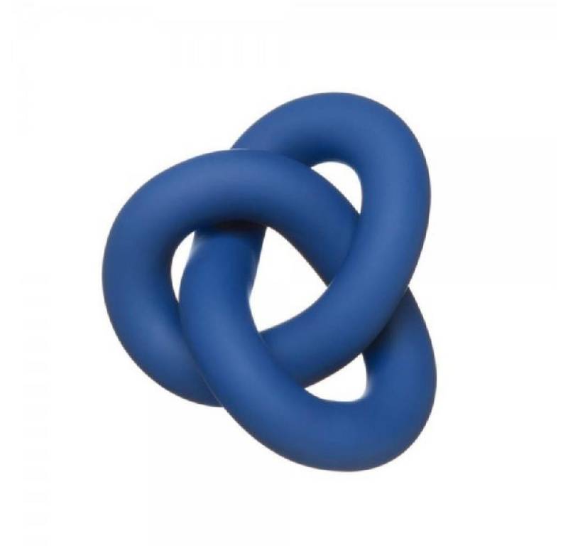 Cooee Design Skulptur Cooee Design Objekt Knot Table Cobalt Blue (Small) von Cooee Design