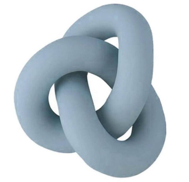 Cooee Design Skulptur Cooee Design Objekt Knot Table Pale Blue (Large) von Cooee Design