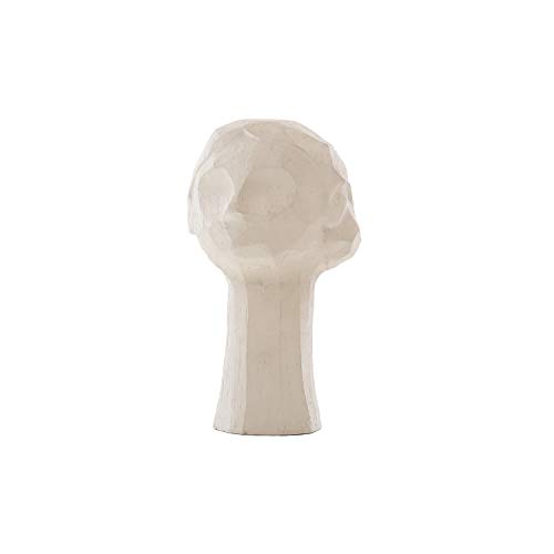 Cooee Design Dekofigur Skulptur Ollie aus Beton in der Farbe Limestone Beige, Maße: 14cm x 14cm x 22,5cm, HI-KI-003-LS von Cooee Design