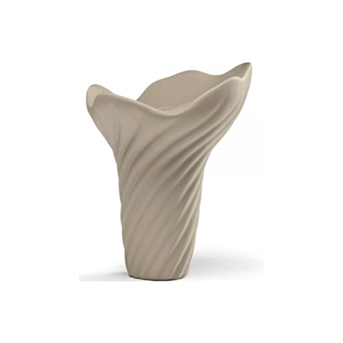 Cooee Design - Vase, Blumenvase - Fungi - Keramik - Farbe: Sand - (ØxH): 15 x 17 cm von Cooee Design