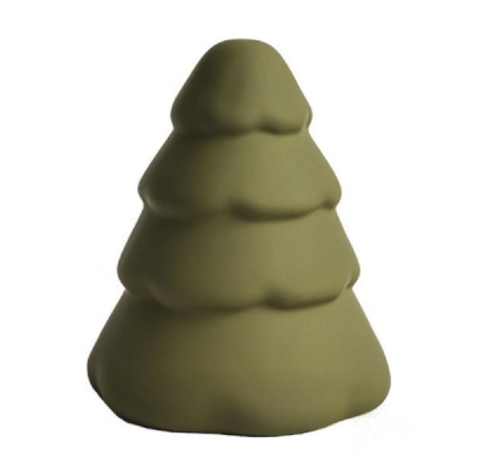 Cooee Design Weihnachtsbaumkugel Dekofigur Baum Snowy Olive (15cm) von Cooee Design