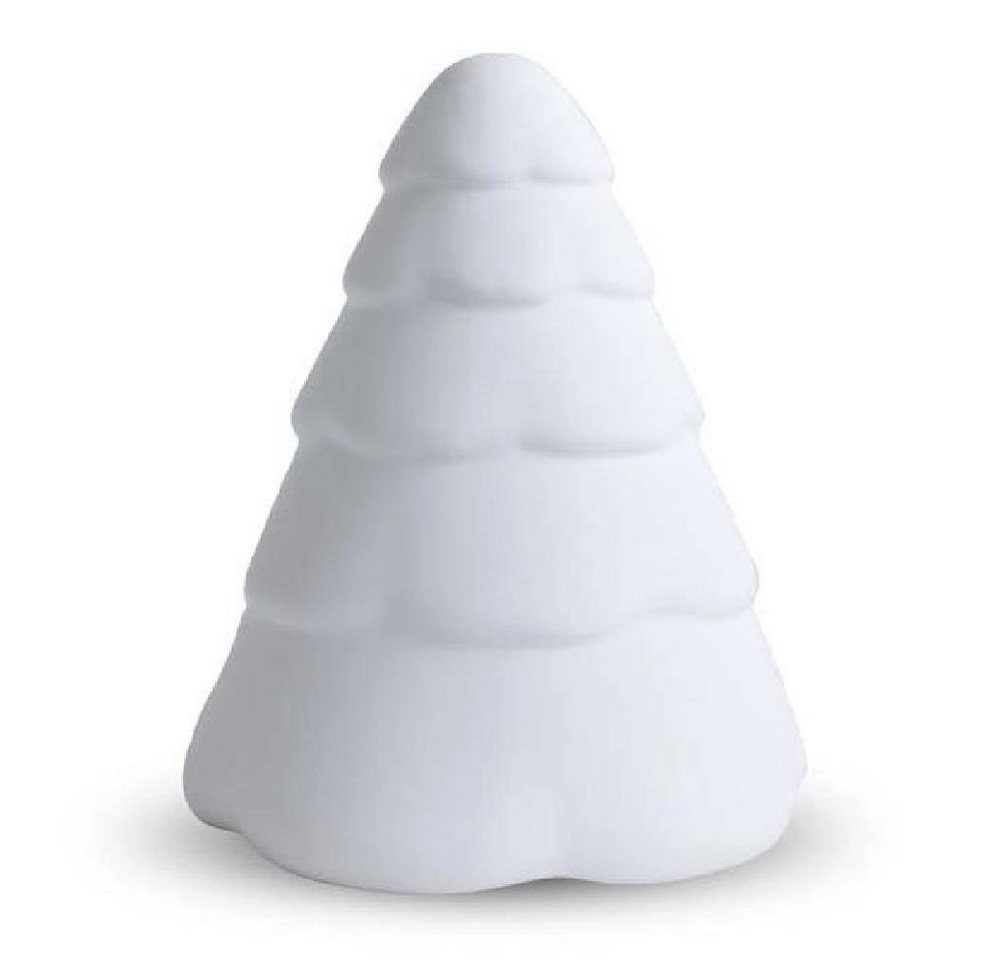 Cooee Design Weihnachtsbaumkugel Dekofigur Baum Snowy Weiß (20cm) von Cooee Design