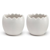 Eierbecher Set weiß von Cooee Design