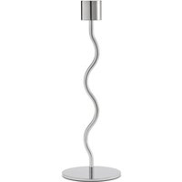 Kerzenhalter Curved stainless steel 26 cm H von Cooee Design