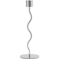 Kerzenhalter Curved stainless steel 26 cm H von Cooee Design