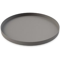 Tablett Circle grey ⌀ 40 cm von Cooee Design