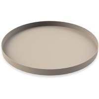 Tablett Circle sand ⌀ 40 cm von Cooee Design