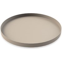 Tablett Circle sand ⌀ 40 cm von Cooee Design