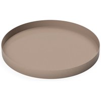 Tablett Circle taupe ⌀  30 cm von Cooee Design
